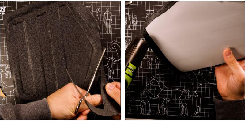 DIY bracers with EVA foam and ThermoArt | Tutorial + pattern